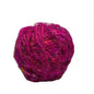 Knitsilk Recycled Sari Silk Yarn – Pink| 85 Yards | 100g | Eco-Friendly Handspun Fiber for Knitting, Crochet & Weaving