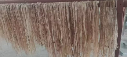 KnitSilk Banana Plant Fibre – Loose Natural Craft Fibre | 500 g | Plant-Based