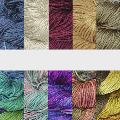 Knitsilk 3 Ply 100% Mulberry Silk Lace Weight Yarn – Twilight blue (50g / 260 Yards)