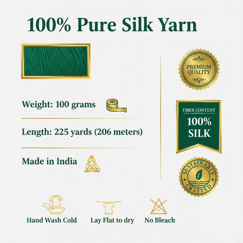 Knitsilk Top Yarn – Mulberry Silk Roving Yarn in Shades of Gre