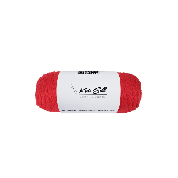 Knitsilk 100% Merino Wool Yarn | 200+ Yards| 100gx5 Count |Pack of 5