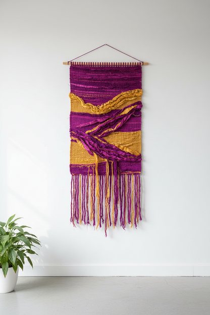 Knitsilk Super Bulky Recycled Sari Silk Ribbon Yarn | 50 GMS-25+ Yards |Radiance