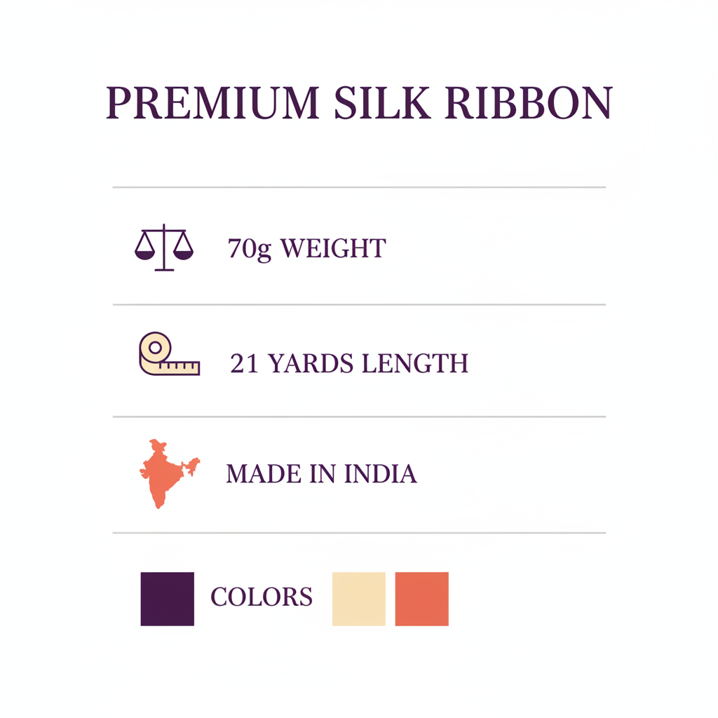 Knitsilk Luxurious Dupioni Satin Ribbon (1.5 "x 7yds x 3count), Purple & Red Ribbon Set for Gift Wrapping, Decorating Bouquet Wrap and Crafts