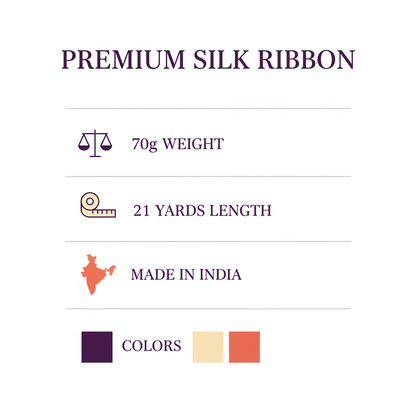 Knitsilk Luxurious Dupioni Satin Ribbon (1.5 "x 7yds x 3count), Purple & Red Ribbon Set for Gift Wrapping, Decorating Bouquet Wrap and Crafts