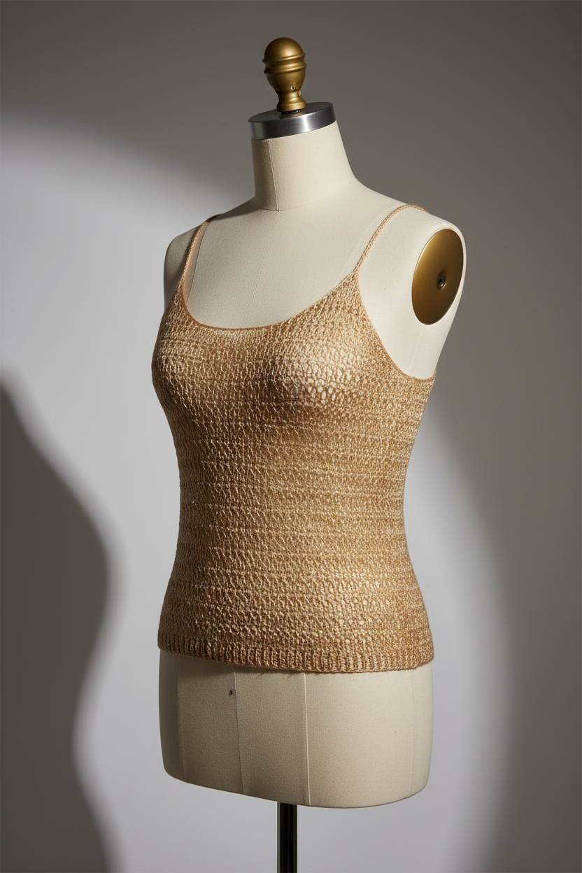 Knitsilk 3 Ply 100% Mulberry Silk Lace Weight Yarn –Gold(50g / 260 Yards)