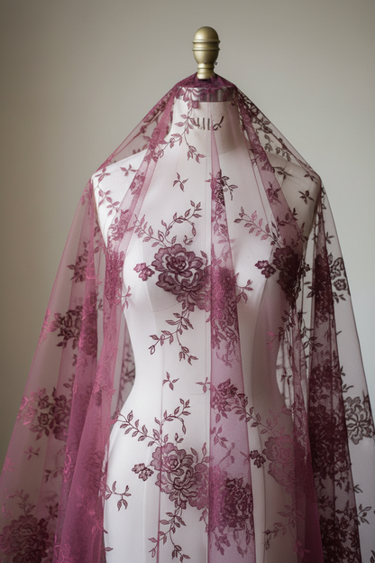 Knitsilk 3 Ply 100% Mulberry Silk Lace Weight Yarn –Plum(50g / 260 Yards)