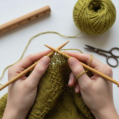 Knitsilk 3 Ply 100% Mulberry Silk Lace Weight Yarn – Super gold(50g / 260 Yards)