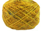 Knitsilk Premium Recycled Sari Silk Yarn – Yellow Color (100 Grams)