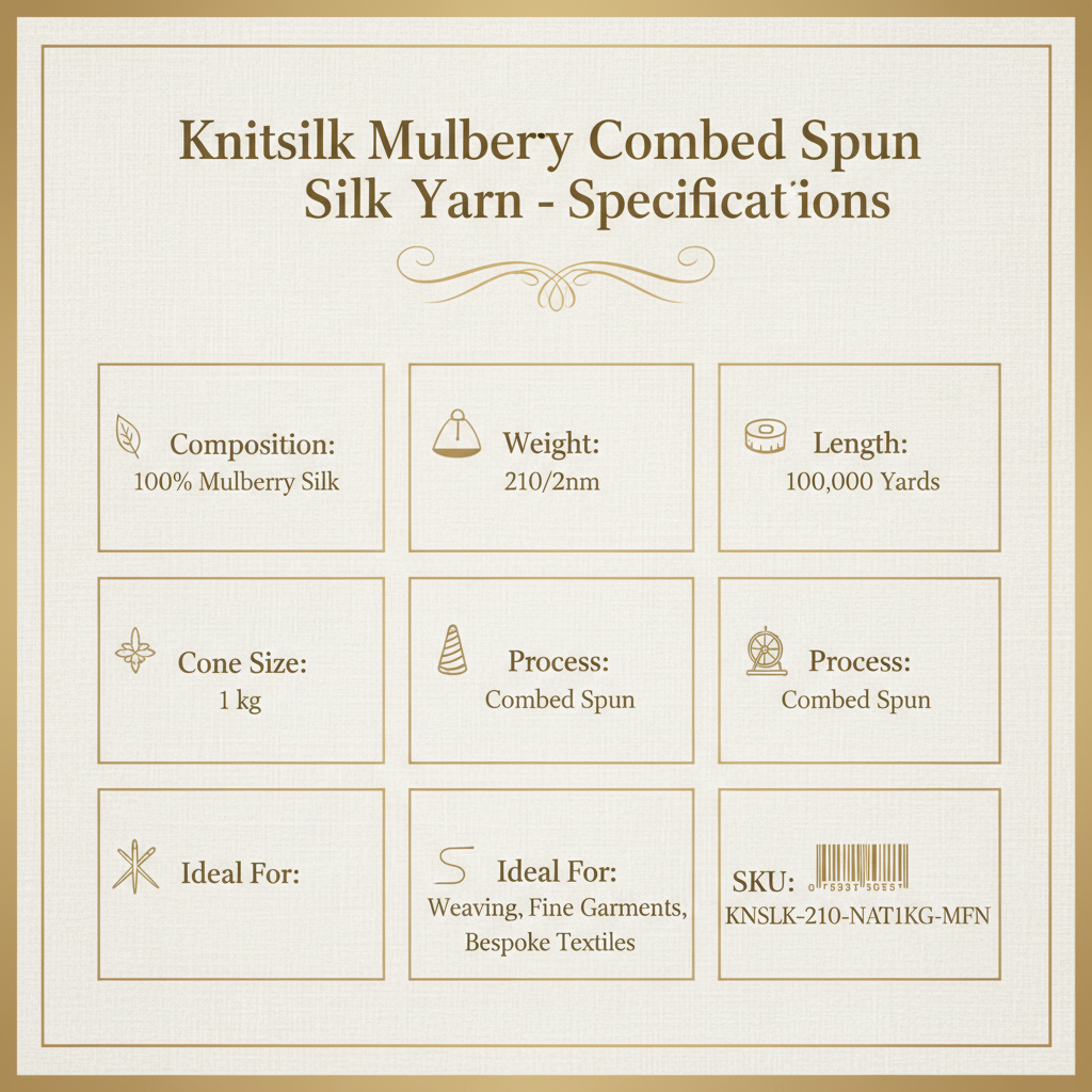 Yarn Specifications Infographic