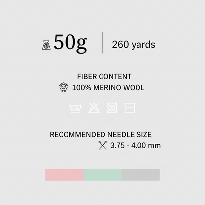 Knitsilk 3 Ply 100% Mulberry Silk Lace Weight Yarn –Tulips(50g / 260 Yards)